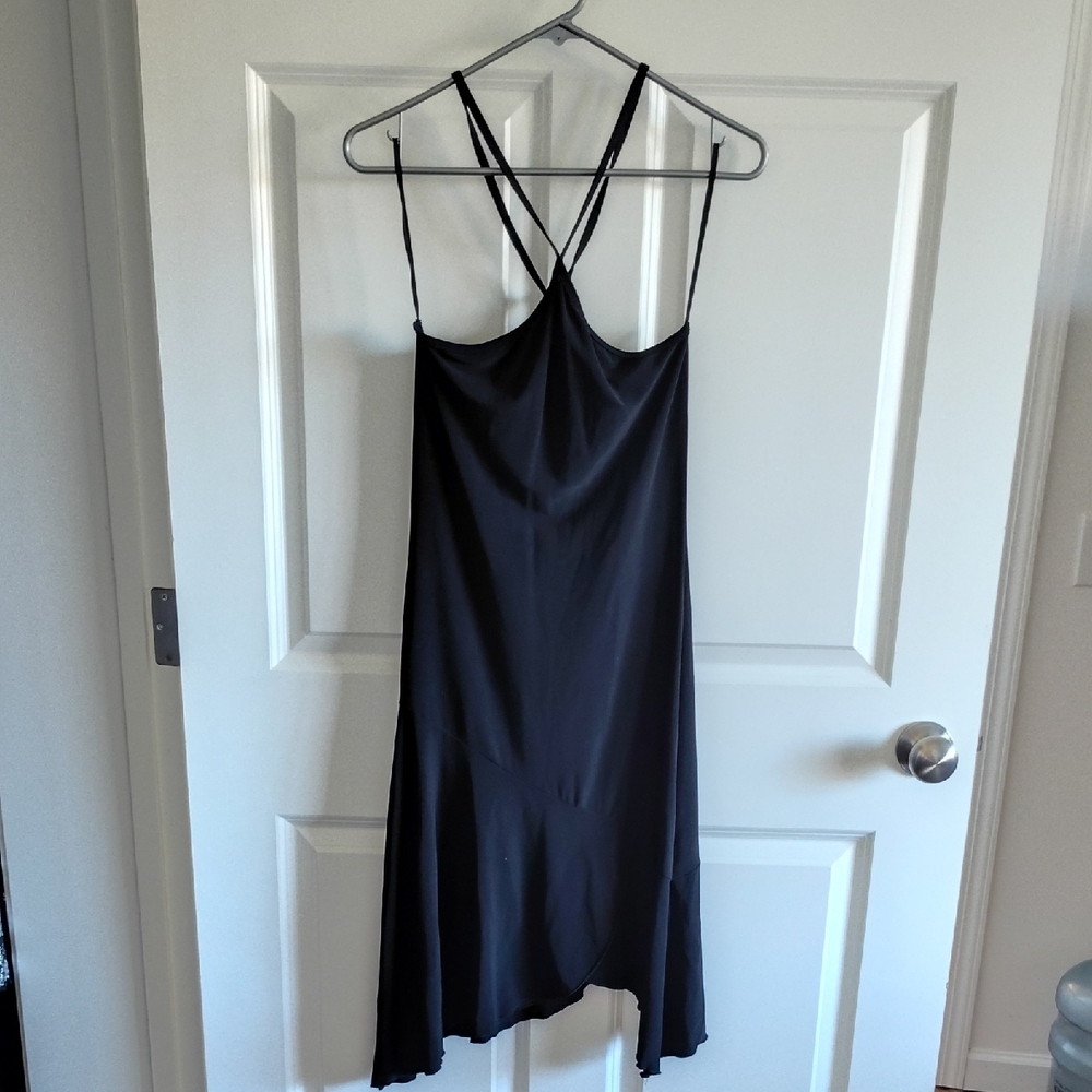 Elegant Black Midi Dress